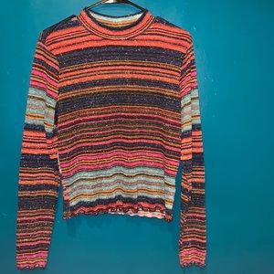 Candies striped sparkly shirt